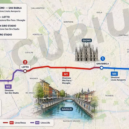 Διαμέρισμα Curius, 15 Min From The Duomo, Navigli